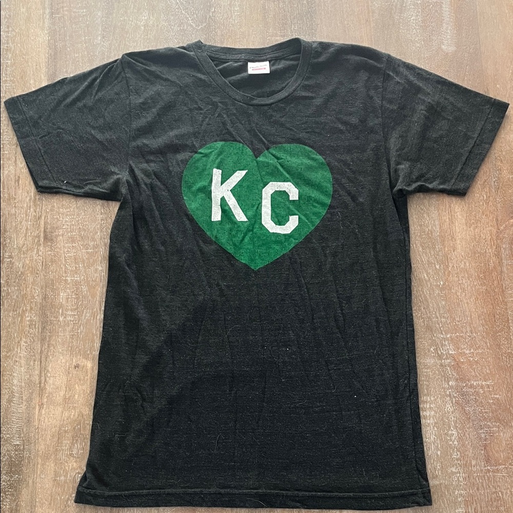 Charlie Hustle KC Heart shirt